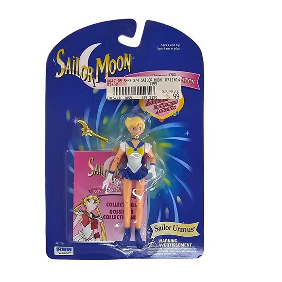 1997 Irwin Sailor Moon Adventure Figures Sailor Uranus Action Figure New